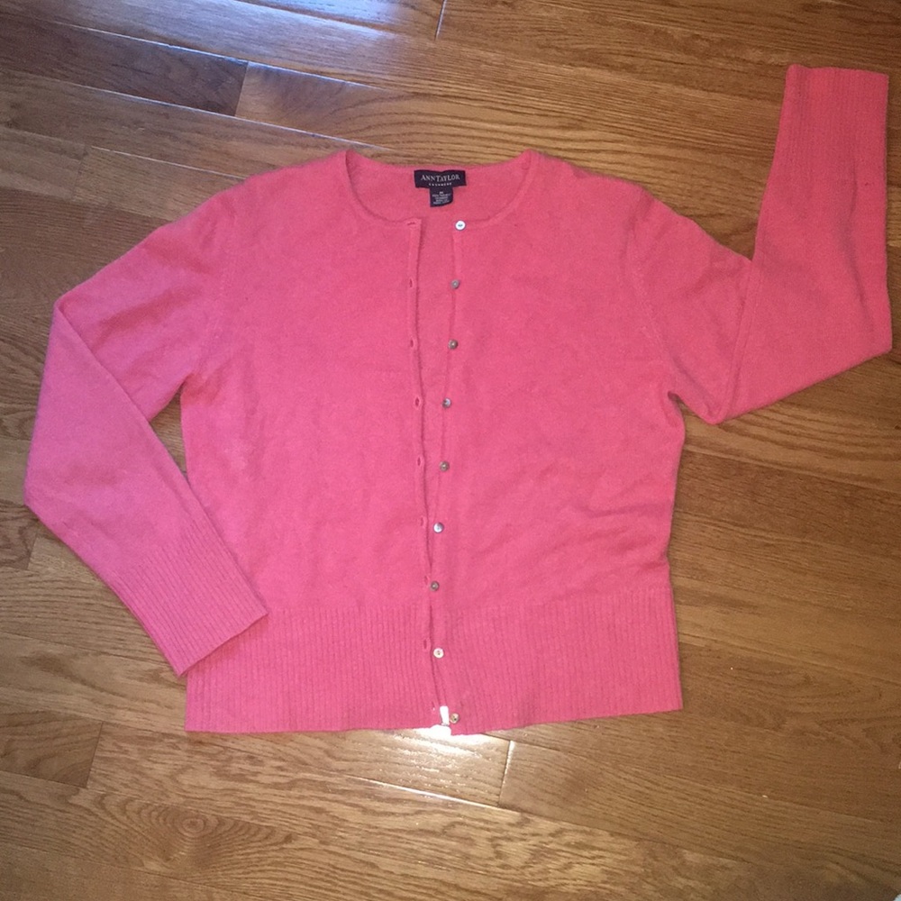 Ann Taylor Cashmere Cardigan